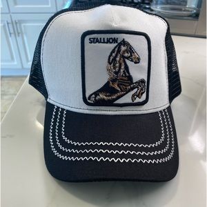 Stallion trucker hat